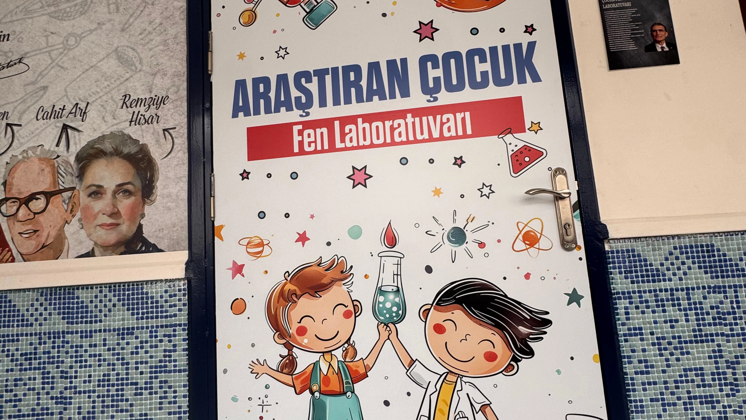Aziz Sancar Araştıran Çocuk Fen Laboratuvarı Kuruldu